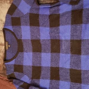 Make me an offer Blue black Buffalo sweater